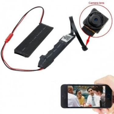 Imagem de Micro câmera hd espiã wireless ip wifi  celular v55 - Importado
