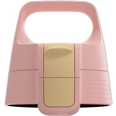 Imagem de SIGG WMB ONE Top 2 One Playful Peach (tamanho único), garrafa de reposição para bebida, tampa de fechamento com uma mão e à prova de vazamento