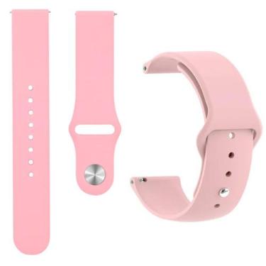 Imagem de Pulseira De Silicone 20mm Para Relógio Smartwatch - DTL Utilidades, Ro