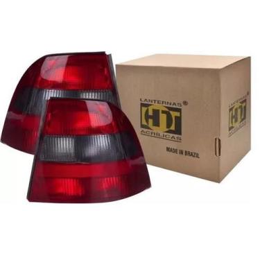 Imagem de Par Lanterna Traseira Rubi Fumê Vectra Anos 1997 1998 1999 - HT