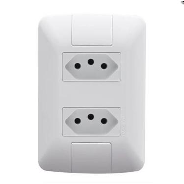 Imagem de Tomada dupla aria 10a - TRAMONTINA