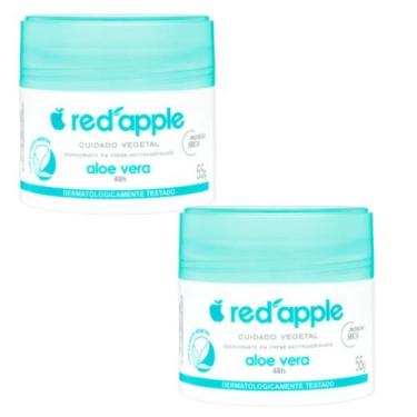 Imagem de Kit 2 Desodorante Em Creme Aloe Vera 55G - Red Apple
