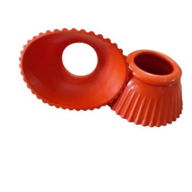 Imagem de Cloche De Borracha Para Cavalos cavalgada  - Selaria Andrade, Vermelho