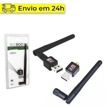 Imagem de ANTENA WIFI DE ALTA VELOCIDADE! 1800Mbps, USB - Infinity Km Acessórios