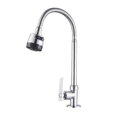 Imagem de Torneira Gourmet de Cozinha,bancada Alavanca Cromada Linha Metal Cromada Grascan Cromado