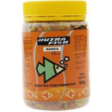 Imagem de NutraFish Básica Flocos Ração Peixes Ornamentais 50g