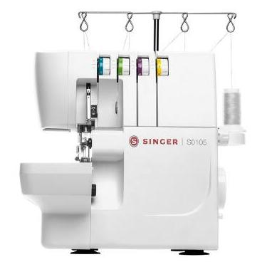 Imagem de Maquina Singer Overloque - 230410123  Branco  110 VOLTS