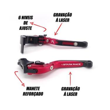 Imagem de Manete Esportivo Motocicleta 748 750Ss 900Ss 600Ss 916 Sps - Sem marca