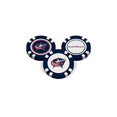 Imagem de NHL Columbus Blue Jacket Chip de golfe com marcador, cor do time, tamanho único