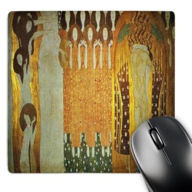 Imagem de 3dRose Impressão de Frieze In Beethovens Honor By Klimt - Mouse pad, 20 x 20 cm (mp_203667_1)