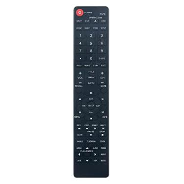 Imagem de Controle remoto de substituição HTR-274E TV-5620-82 compatível com Dynex LCD HDTV DVD Combo DX-LDVD19-10A DX-LDVD22-10A