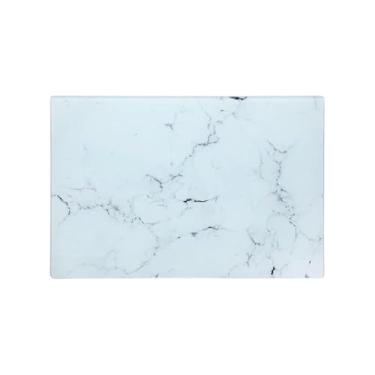 Imagem de Tábua De Carne De Corte Grande Churrasco Cozinha Decoraçã(Tábua Branca Grande)