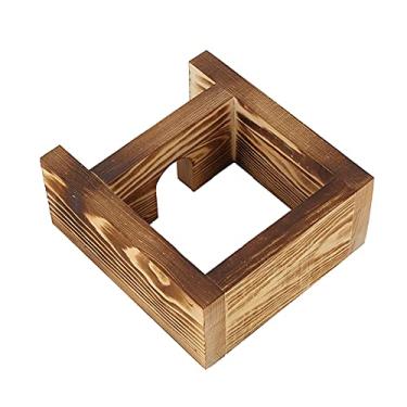 Imagem de Vaso de Vidro Hidropônico Estilo Vintage para Plantas Pothos, Plantador de Mesa Deco Com Suporte de Madeira, Moldura retrô + Conjunto de Garrafas de Coração, Perfeito para