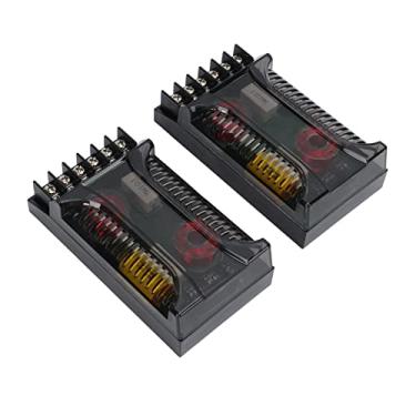 Imagem de Áudio do Carro Crossover Proteção contra Sobrecorrente Dissipação de Calor Alto-falante Divisor de Freqüência 2pcs