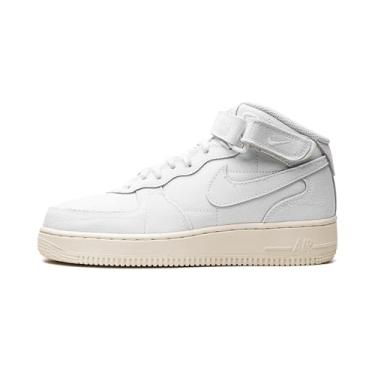 Imagem de Nike Tênis feminino Air Force 1 Mid '07 Couro Branco 366731-100, Verão branco, 36