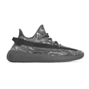 Imagem de adidas Yeezy Boost 350 V2 Tênis masculino casual com cadarço - cinza, Mx Dark Salt, 40