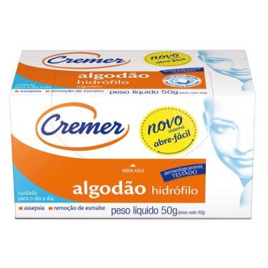 Imagem de Algodão Hidrófilo Cremer 50g
