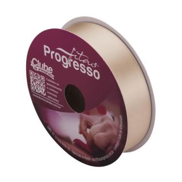 Imagem de Fita de Cetim Progresso 30mm 50 Mts Bege 236