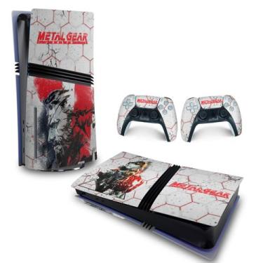 Imagem de Adesivo Compatível PS5 Pro Skin Horizontal Metal Gear Solid - Pop Arte