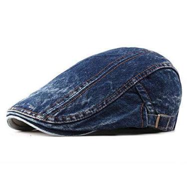 Imagem de Boina Estilosa Italiana Ajustável Outono Inverno Jeans Xthree, C1