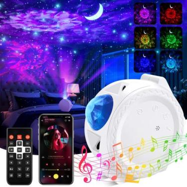 Imagem de Projetor de Estrelas TRAALL 4 em 1 - Galaxy com Alto-Falante Bluetooth