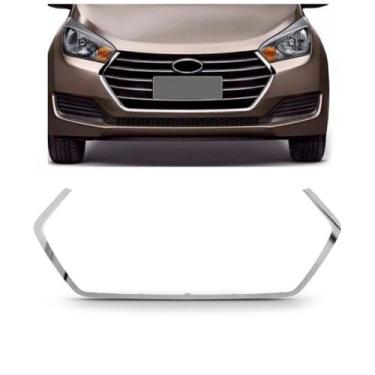 Imagem de Friso Cromado Grade Hb20 2016 a 2019 - RETROVEX