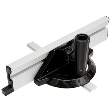 Imagem de Cerca de esquadria, medidor de esquadria para serra de mesa, régua de ângulo ajustável, ferramentas de marcenaria, bloco de pressão, régua de placa angular, juntas de mesa, serra de fita, sistema de