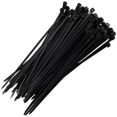 Imagem de Abraçadeira Nylon Preta Enforca Gato 7,6 x 400mm 250 Un | Fertak