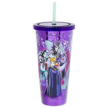Imagem de Silver Buffalo Disney Villains Diabolically Devious Group Copo de confete de 946 ml