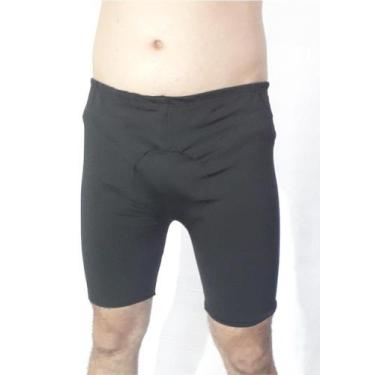 Imagem de Bermuda Térmica Segunda Pele De Compressão Masculina - SCUNA, G, Preto