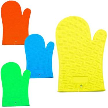 Imagem de Luva para cozinha de silicone termica 28x18cm - CIM TOYS