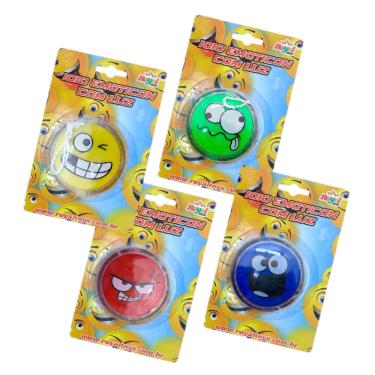 Imagem de Ioio De Brinquedo Yoyo Emoticon Emoji Luz Led Io-io Infantil