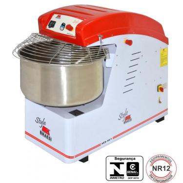 Imagem de Amassadeira espiral 25K mono epoxi AES-25/1 braesi