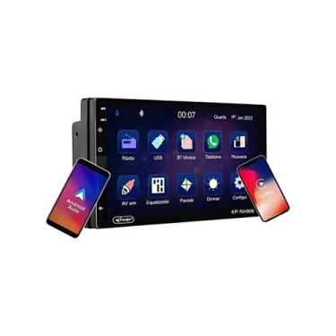 Imagem de Central Multimidia 2 Din Carplay Android 7 Polegadas - Knup