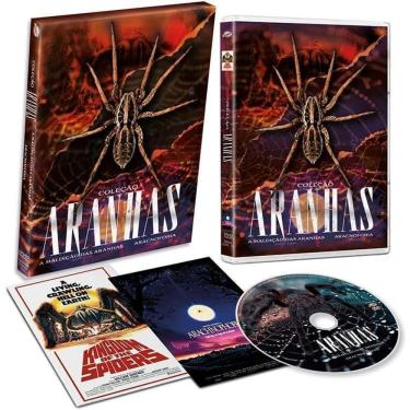 Imagem de Box Coleção Aracnofobia + A Maldição Das Aranhas Dvd + Cards
