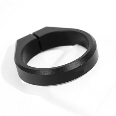 Imagem de Grampos de elevação reforçados CNC 7075 de alumínio para Surron Light Bee X/S/X160/X260 Dirtbike Off-road Suporte de quadro de tubo de cabeça de motocicleta para peças Sur-ron (preto)