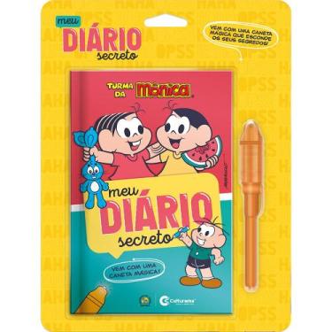 Imagem de Livro - Meu diário secreto com caneta magica Turma da Mônica