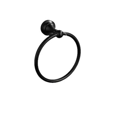 Imagem de Conjunto de ferragens de banheiro, roupão, ganchos de parede, toalheiro, barra, prateleira, suporte de papel de seda, prateleira dourada preta, multifuncional, A6248GN (A62573b)