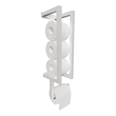 Imagem de Porta Papel Higiênico Parede Papeleira Banheiro Industrial - BHS Metai