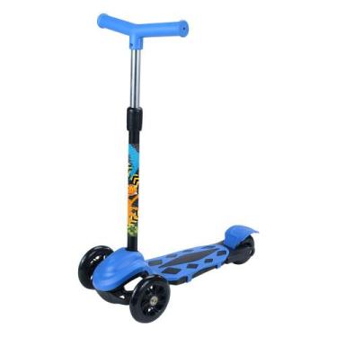 Imagem de Patinete Radical Power New Azul Suporta até 40kg - DMTOYS