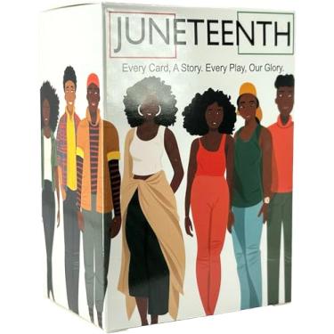 Imagem de Juneteenth Cultural Trivia: Dive into The Depth of Black History & Achievements with Engaging Trivia Game Cards - Ideal for Quality Time with Family & Friends, Celebrating and Learning Together!
