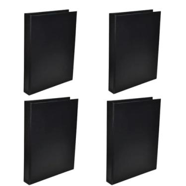 Imagem de Pasta de 4 Argolas A4 Preta (Só Capa)(4)