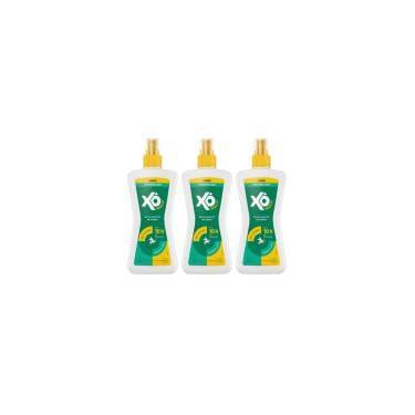 Imagem de Kit 3 Repelente Spray Xo Inseto Contra Mosquitos Alta Proteção Não Oleoso 200ml