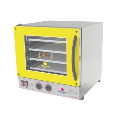 Imagem de Forno Turbo Elétrico Fast Oven Prp-004 G2 Amarelo - Progás 127V