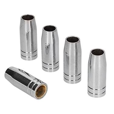 Imagem de Soldagem do Bico de Pistola de Bronze Copo Cônico Mig Mag Tocha de Solda Consumíveis para Operações de Soldagem