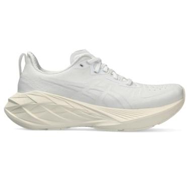 Imagem de ASICS Tênis de corrida feminino NOVABLAST 4 Trail, Branco/Branco, 41