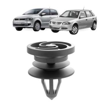 Imagem de Presilha Forro Lateral Gol G4 2006 A 2014 Fox 2004 A 2010 - 10 Unidade