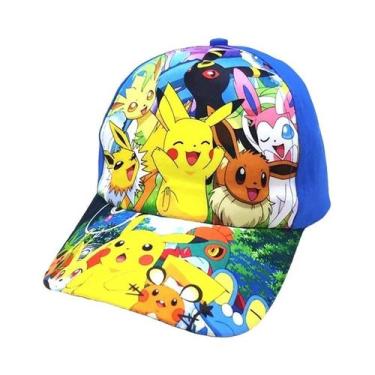 Imagem de Boné De Beisebol Infantil De Malha De Algodão Pokémon Charmander Ash E
