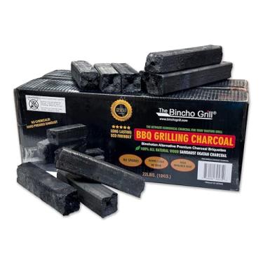 Imagem de The Bincho Grill Churrasco Grelhar Binchotan Alternativa Ogatan Serragem Carvão Briquete Natural 22Lbs