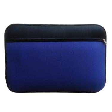 Imagem de Capa De Notebook De 15,6 Polegadas Preta Bolso Azul Royal